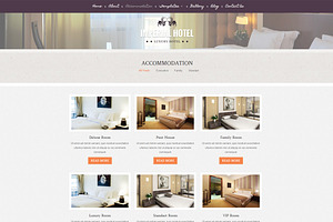 Imperial - Hotel WordPress Theme