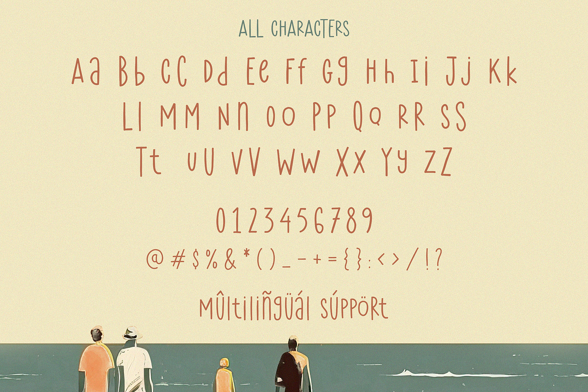 Fortune Brother - Quirky Handwritten, a Handwritten Font by Timurtype (Photo 6 of 7)
