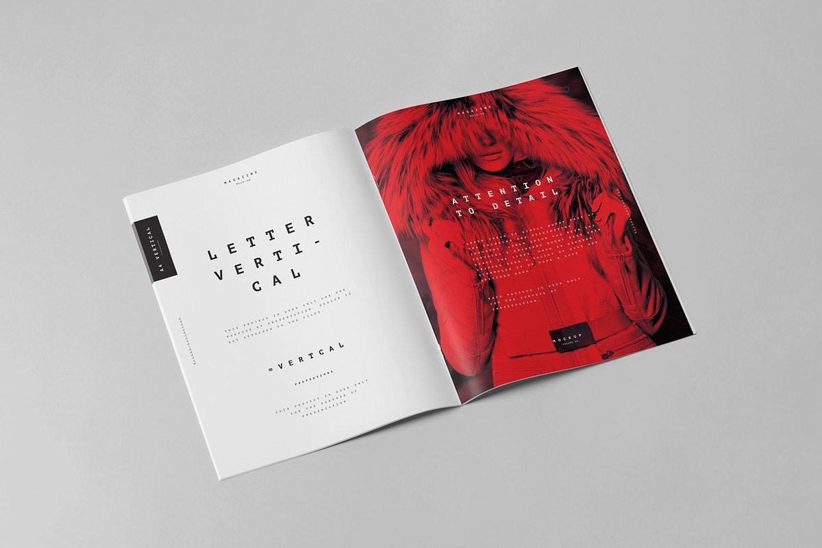 US Letter Brochure Mock-up 3, a Books & Magazine Mockup by Yogurt86 (Photo 9 of 13)