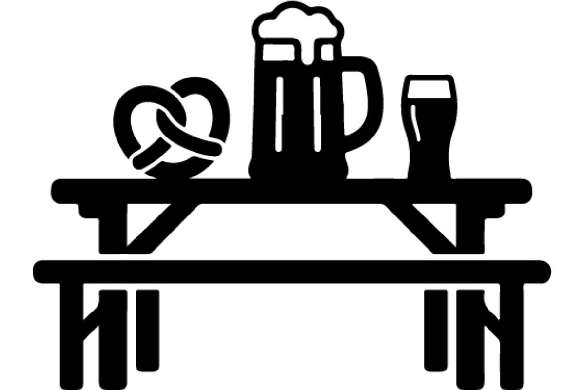 Oktoberfest Beer Table Silhouette, an Object Graphic by Gfx_Store (Photo 11 of 16)