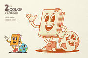 Textbook Cartoon Mascot Character, an Education Illustration by Vasya Kobelev (Thumbnail 7 of 8)