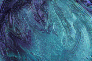 Sapphire Modern Marble Ink Textures