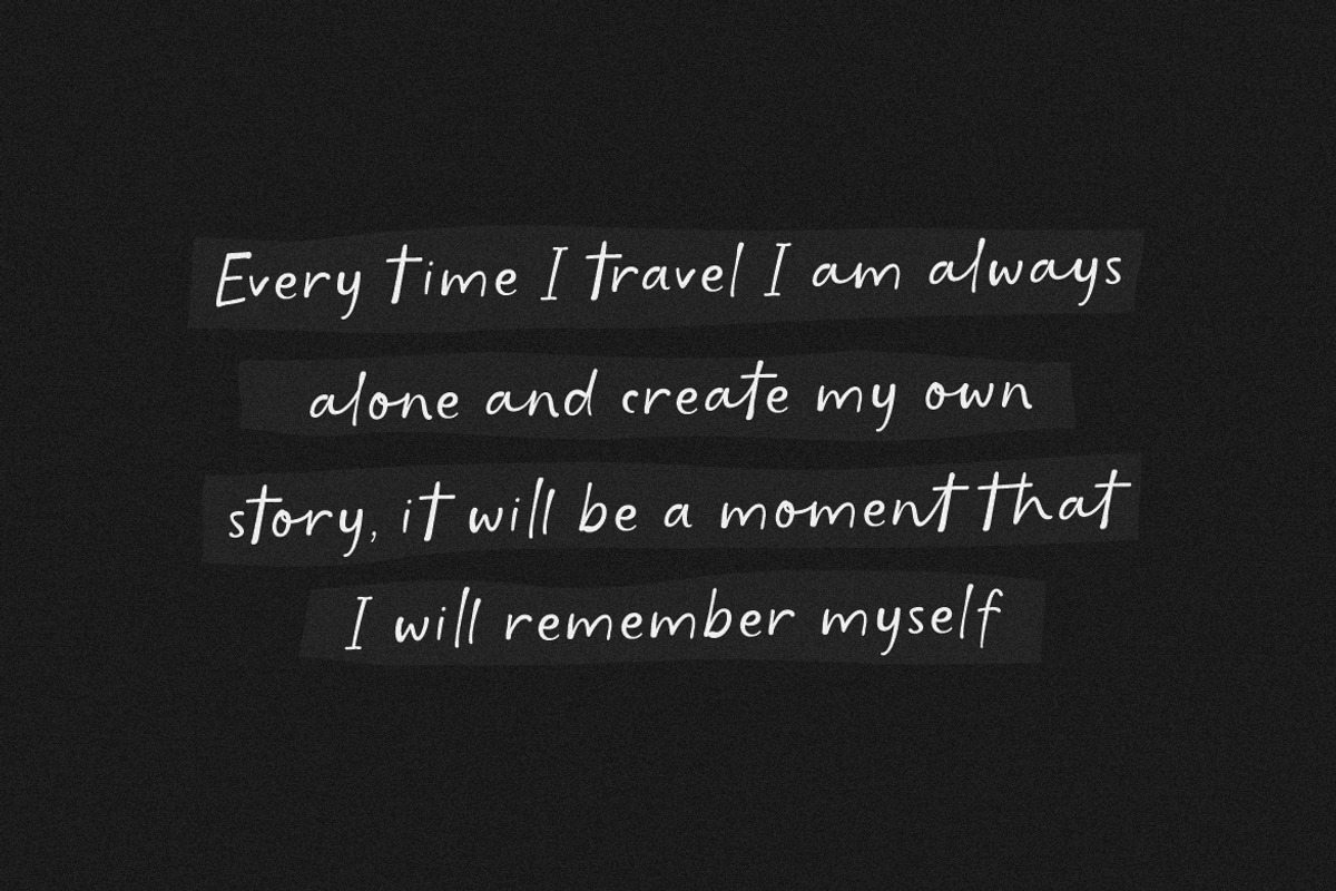 The Moment | Modern Handwriting Font, a Handwritten Font by Burhan Afif (Photo 5 of 10)