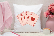 I Love You Playing Card PNG, an Illustration by Canvas Craft (Thumbnail 3 of 7)