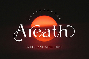 Areath - Elegant Serif Font