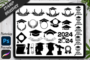 Graduation Stamps Brushes Procrete