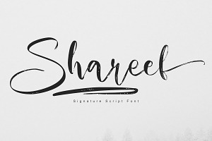 Shareef - Script Font