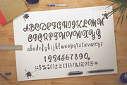 60% discount Evening Rain script, a Script Font by zao4nik (Thumbnail 2 of 3)