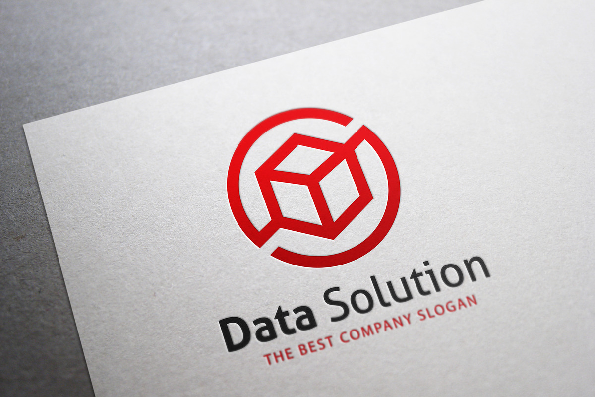 Data Solution, a Branding & Logo Template by Vectorwins Premium Shop