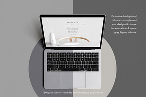 MacBook Mockup Scene Creator