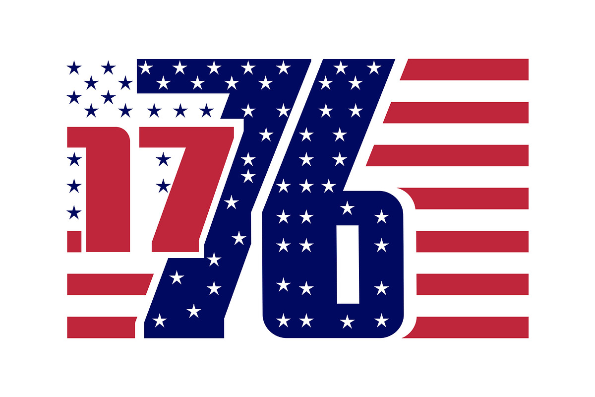 1776 Independence Day 4th of July, a Graphic by Star Graphic Design