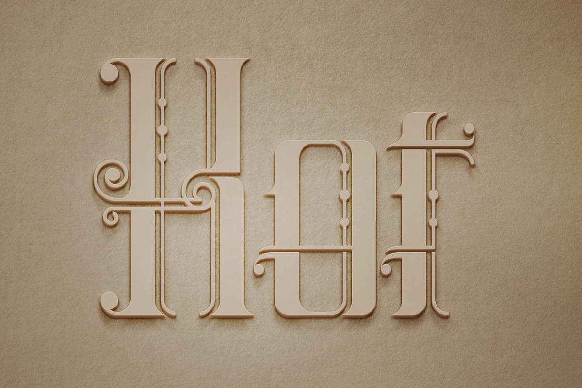 Memento Font preview 5