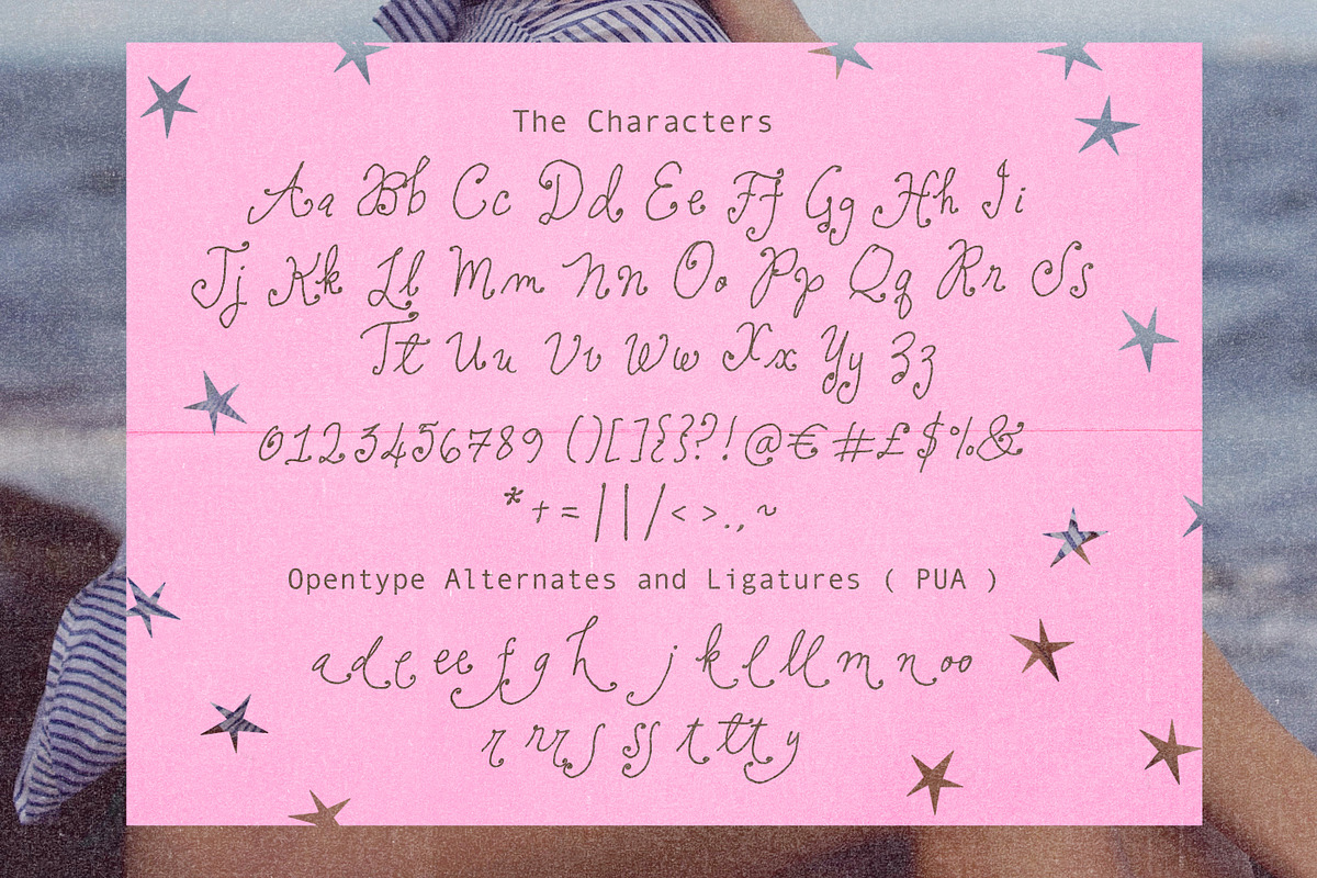 Sugar Pie Honey Curly Font, a Handwritten Font by Nicky Laatz (Photo 12 of 12)