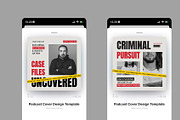 True Crime Podcast Cover, a Social Media Template by Neermana (Thumbnail 3 of 4)