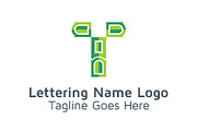 20 Logo Lettering T Template Bundle, a Branding & Logo Template by Acongraphic (Thumbnail 8 of 21)