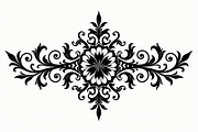 Vintage Flower Silhouette Pack, an Illustration by musafir_fashion (Thumbnail 6 of 21)