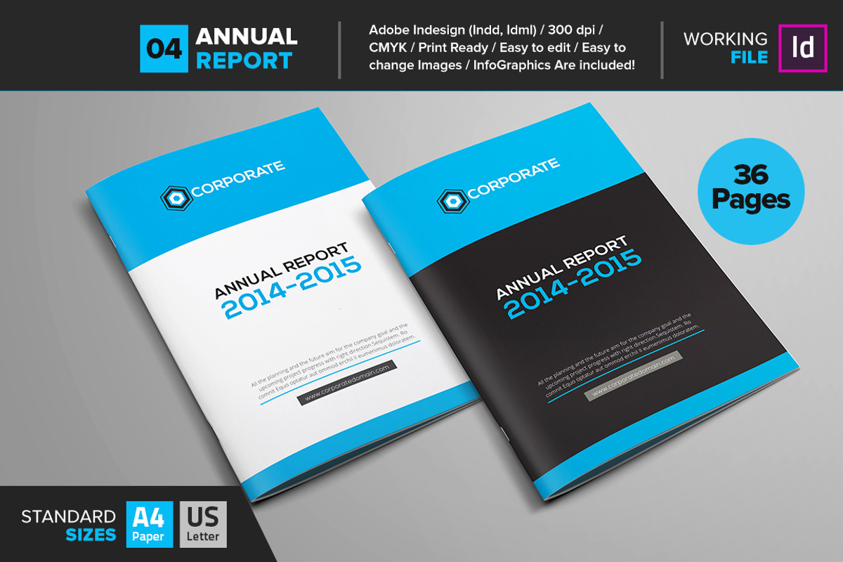 Annual Report BIG Bundle 01, a Brochure Template by Layout Design (Photo 14 of 21)