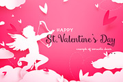 St.Valentine`s Day: Cupids & Decor, an Illustration by Gluiki (Thumbnail 2 of 6)