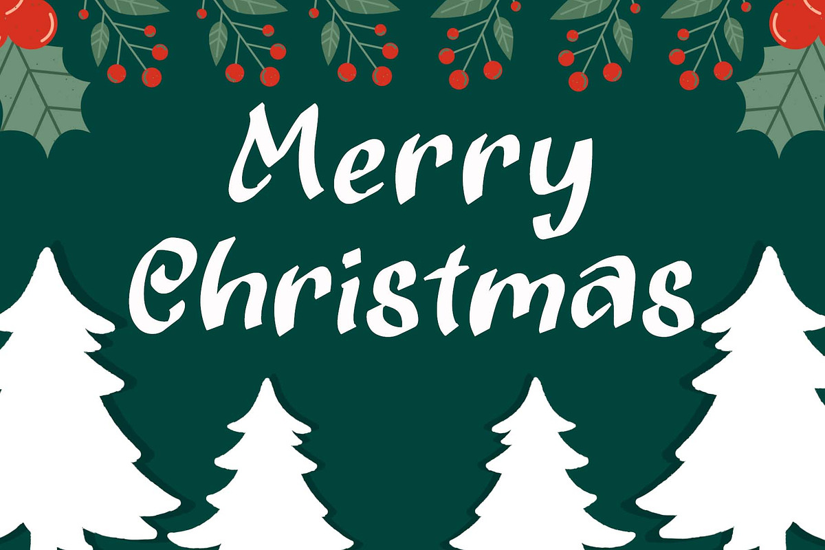 Hilary Christmas, a Blackletter Font by Yoga Letter (Photo 3 of 6)