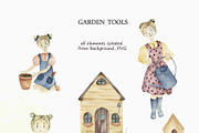 A big farm and garden collections., an Animal Illustration by Watercolor arts (Thumbnail 5 of 10)