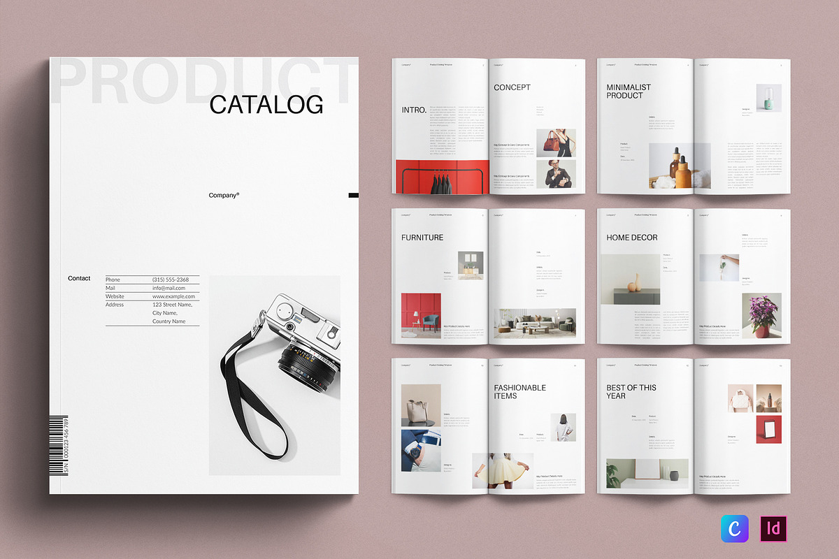 Product Catalog Template, a Brochure Template by E-Type (Photo 1 of 7)