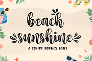 Beach Sunshine, a Script Font by Mozatype (Thumbnail 3 of 8)
