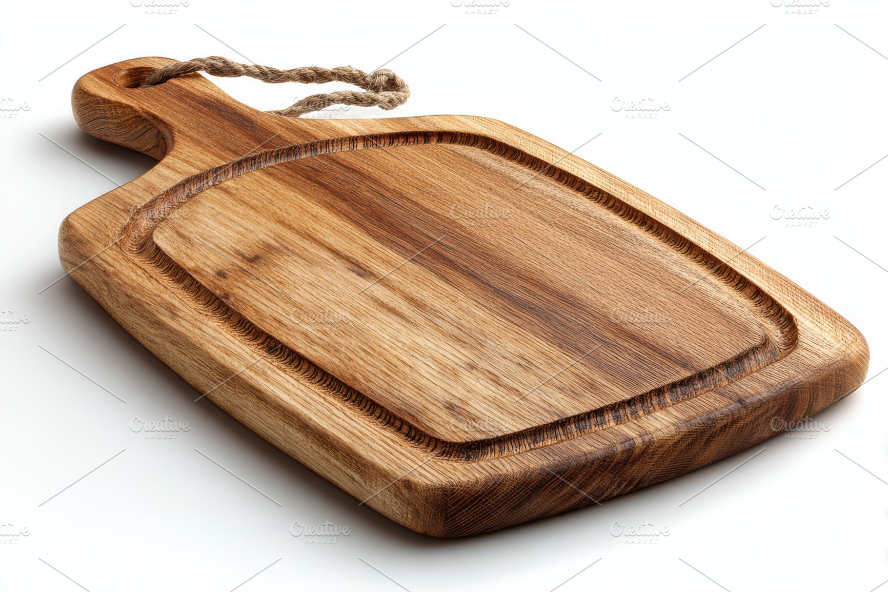 Rustic Wooden Cutting Board Kitchen, a Photo by Pixeness Studio