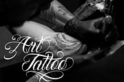 Chicano Font | Tattoo Style, a Script Font by Muntab_Art (Thumbnail 4 of 9)