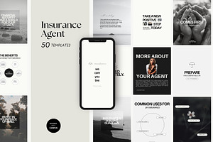Life Insurance Instagram Templates