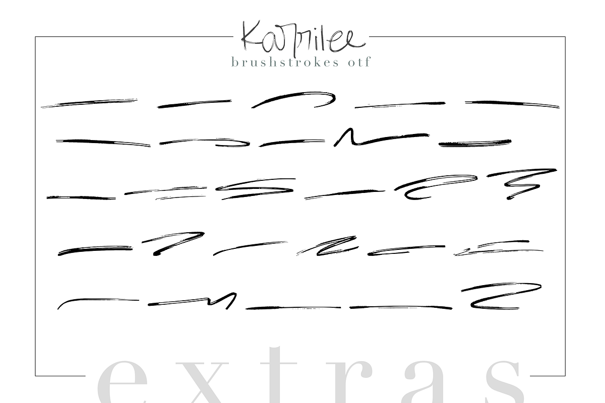 Karrilee - Handwritten Brush Font, a Script Font by KA Designs (Photo 16 of 24)