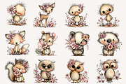 Whimsical spring Animals clipart, an Illustration by Designworld (Thumbnail 3 of 5)