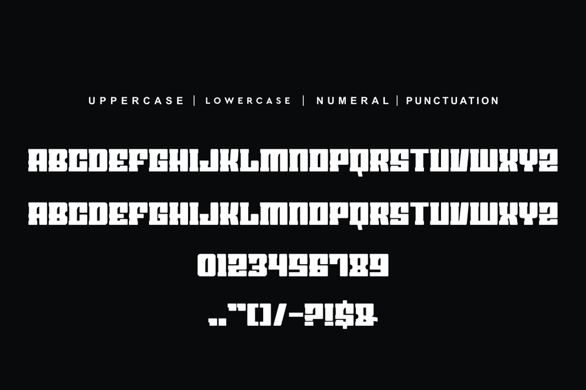 Grocky Sports, a Serif Font by QR Design Studio (Photo 5 of 6)