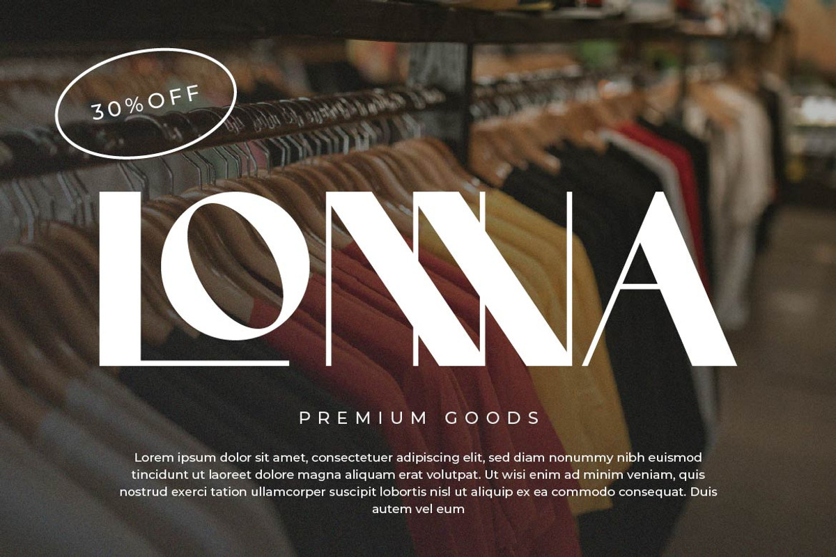 Vetto – Luxury Sans Serif Font, a Sans Serif Font by Artiveko (Photo 7 of 8)