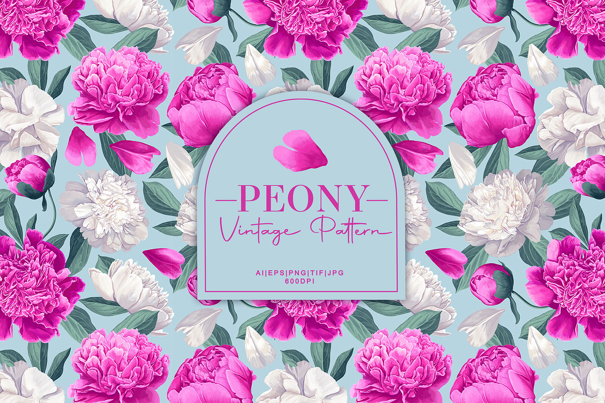 Vintage Pattern, a Pattern Graphic by MarynaPetrovska (Photo 1 of 12)