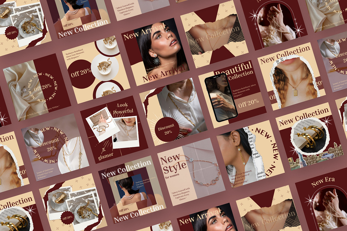 Aesthetic Instagram Templates Canva, a Social Media Template by Pixel Blend (Photo 5 of 5)