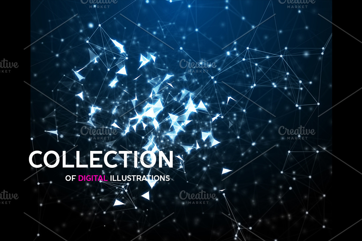 Abstract space backgrounds, a Technology Illustration by Julvil (Photo 10 of 10)