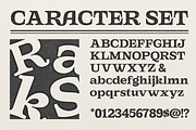 Gts Prase - Bold Serif, a Serif Font by Graptail (Thumbnail 8 of 11)