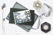 Halloween Watercolor Set, a Seasonal Illustration by BarvArt (Thumbnail 4 of 21)