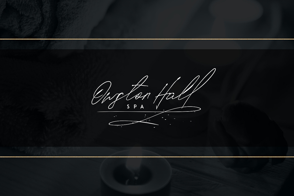 Signature vp - Handwritten font preview 7