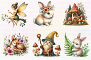 Magic Forest Clipart, an Illustration by CreationArt (Thumbnail 5 of 6)
