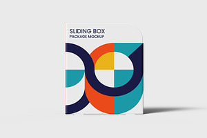 Sliding Box Mockup - 8 Views