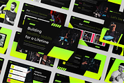 Sport & Fitness Google Slides, a Presentation Template by Annora Studio (Thumbnail 5 of 5)
