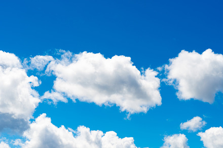Clouds on blue sky, a Nature Photo by Vapi