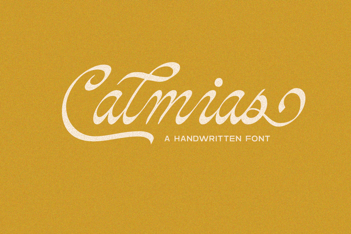 Calmias, a Handwritten Font by Typeskets (Photo 1 of 9)