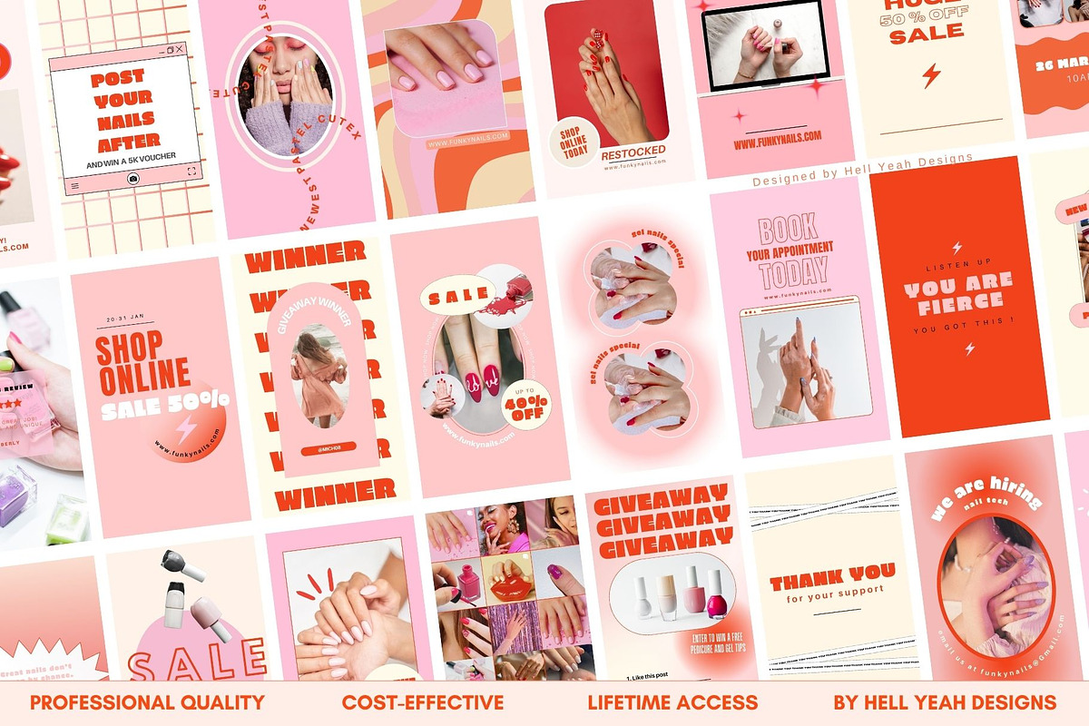 Cherry Branding Starter Kit, a Branding & Logo Template by Hell Yeah Designs (Photo 11 of 16)