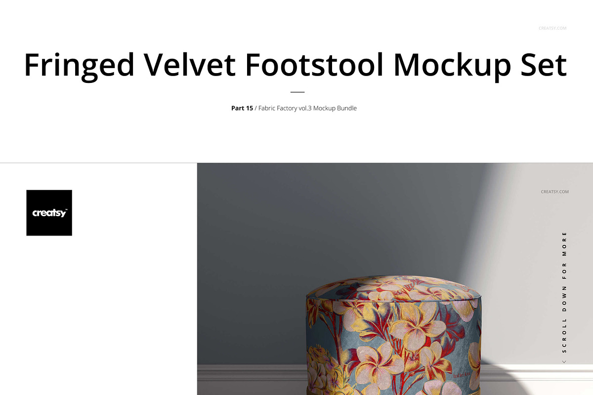Fabric Factory v.3 Mockup Bundle, a Household Mockup by creatsy5 (Photo 14 of 33)