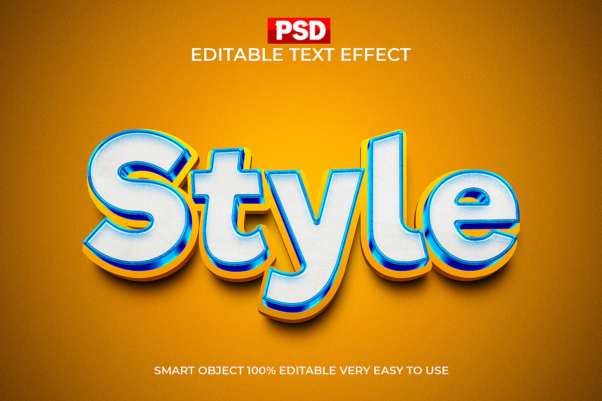 25 Premium 3D Text Effects Bundle PS, a Layer Style Add-On by Design Fly (Photo 12 of 16)
