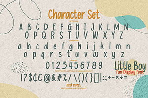 Little Boy - Fun Display Font