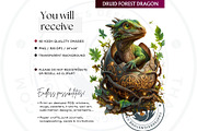 Newborn Dragons clipart set, an Animal Illustration by ThatsDesignArt (Thumbnail 2 of 10)