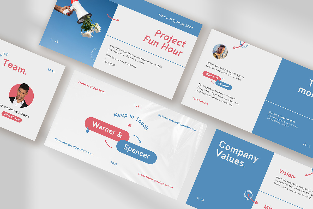 Startup Company Profile Presentation, a Presentation Template by peterdraw (Photo 6 of 6)